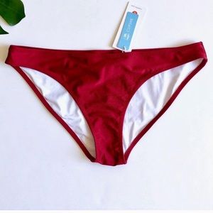 CupShe Red Bikini bottom